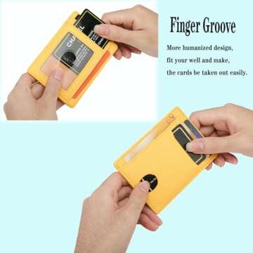 CANETN KENR Slim Wallet - RFID Blocking & Stylish Convenience