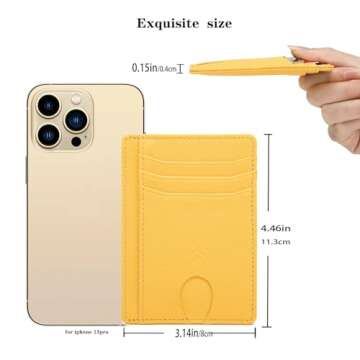 CANETN KENR Slim Wallet - RFID Blocking & Stylish Convenience