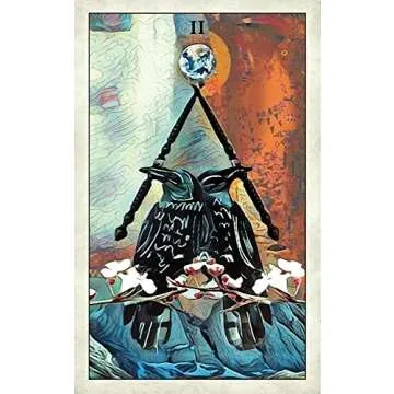 Crow Tarot Deck for Insightful Readings and Intuition Exploration