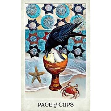 Crow Tarot Deck for Insightful Readings and Intuition Exploration