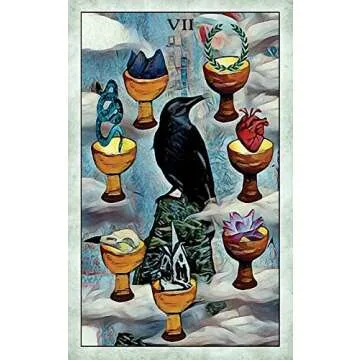 Crow Tarot Deck for Insightful Readings and Intuition Exploration