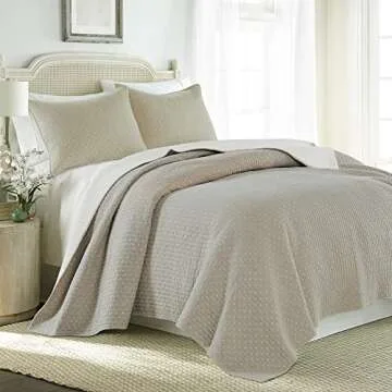Levtex Home Cross Stitch Quilt Set - Elegant Comfort for All
