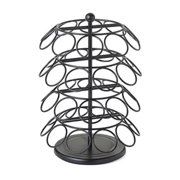 Nifty K Cup Holder - Stylish 40 K-Cup Carousel Spins 360°