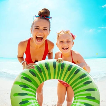 KIDPAR Fruit Pool Floats for Kids with Cup Holders