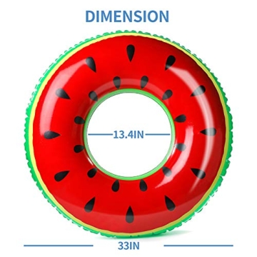 KIDPAR Fruit Pool Floats for Kids with Cup Holders