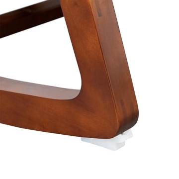 Stylish Yaheetech Rocking Chair with Side Pocket and Safety