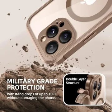 Magnetic iPhone 16 Pro Max Case with Screen Protector