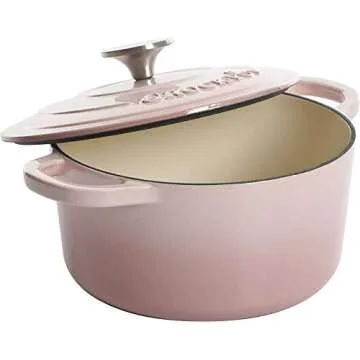 Crock-Pot Artisan Dutch Oven, 5-Quart in Blush Pink
