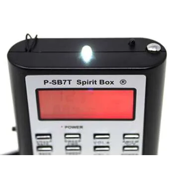 SB7T Spirit Box Paranormal Research Device with Ghost Augustine Flashlight