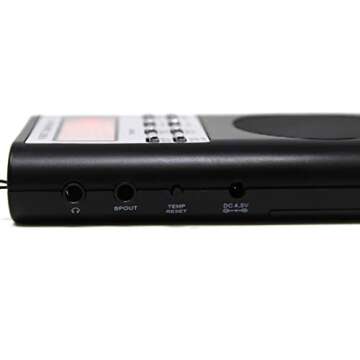 SB7T Spirit Box Paranormal Research Device with Ghost Augustine Flashlight