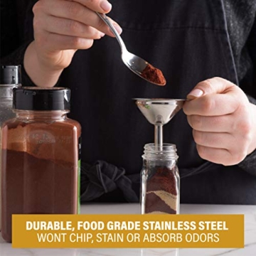 Bellemain Stainless Steel Funnel Set | Kitchen Tool for Easy Pouring