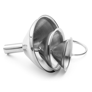 Bellemain Stainless Steel Funnel Set | Kitchen Tool for Easy Pouring