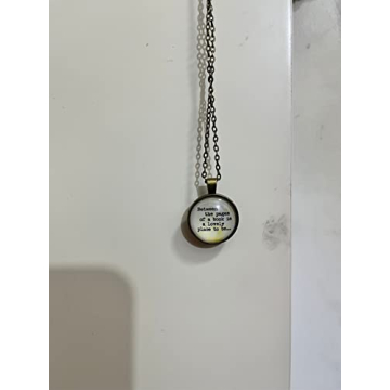 Handmade Book Pendant Necklace for Every Book Lover