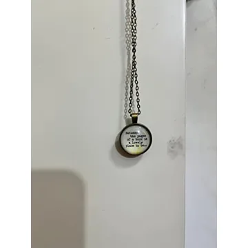 Handmade Book Pendant Necklace for Every Book Lover