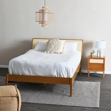 Creative Co-Op 19.5 Inch Bamboo Pendant Light for Chic Decor