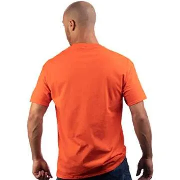 Ann Arbor T-shirt Co. Giant Jack O' Lantern Face | Halloween Pumpkin Fun Unisex T-Shirt for Men Women, L