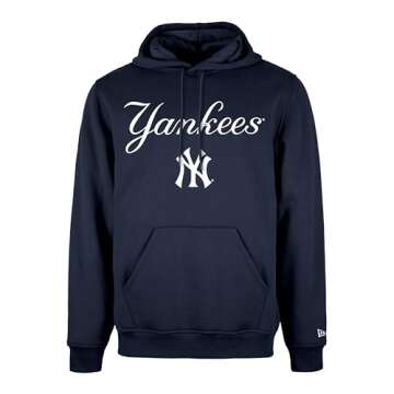 MLB Men's Pregame New York Yankees Pullover Hooded Sweatshirt