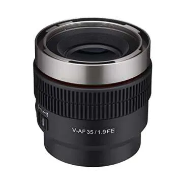 Samyang 35mm T1.9 Cine Lens for Sony E - Amazing Quality