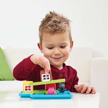 SmartGames Three Little Piggies Cognitive Skill Puzzle Game