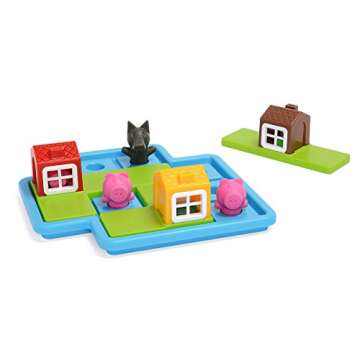 SmartGames Three Little Piggies Cognitive Skill Puzzle Game