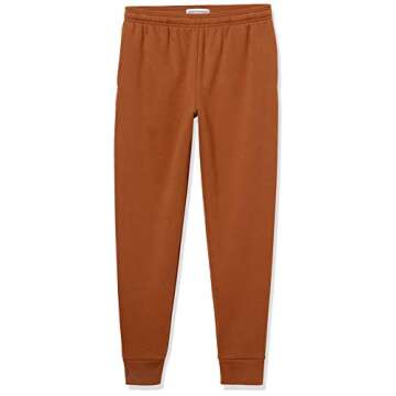 Amazon Essentials Men's Fleece Joggers in Nutmeg - XX-Large