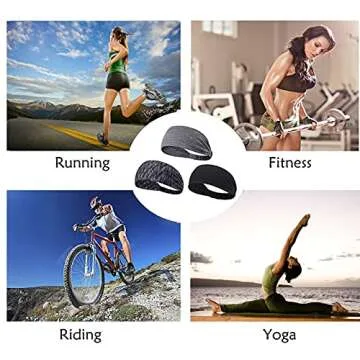 Comfortable and Durable Workout Headbands for All