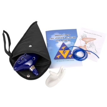 Deekec Zelda Ocarina with Song Book for Music Lovers and Gamers