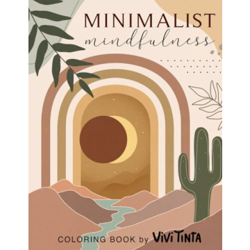 Minimalist Mindfulness: Aesthetic Coloring Book with Abstract Designs