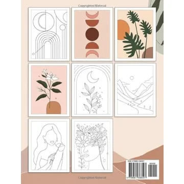 Minimalist Mindfulness Coloring Book for All Ages