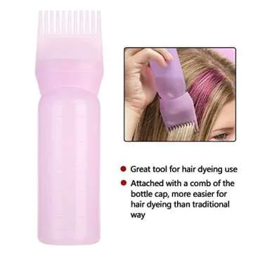 Oil Applicator Bottle for Hair - Precision Dyeing Tool