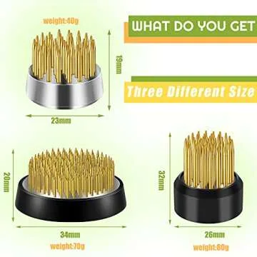 WILLBOND 3 Pieces Flower Holder Round Flower Arranger Flower Fixed Tools Japanese Flower Holder Flor...