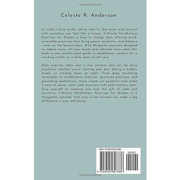 5-Minute Mindfulness Exercises for Women: Stocking Stuffers for Women: 50 Quick and Calming Practice...