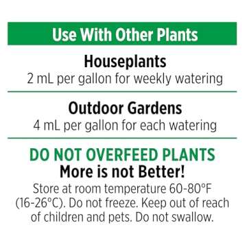 Miracle-Gro AeroGarden Liquid Plant Fertilizer for Use in AeroGarden Hydroponic Indoor Garden, 3 fl. oz.