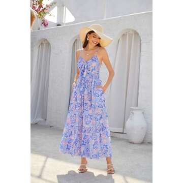 Stunning Summer Floral Maxi Dress for Women