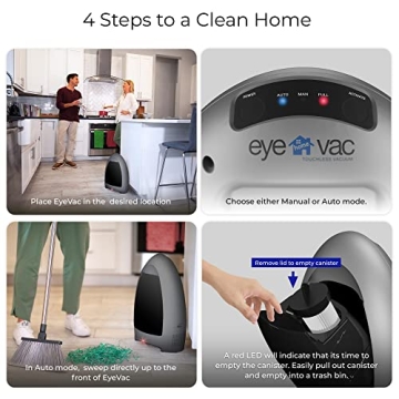 EyeVac Touchless Vacuum for Easy Cleaning