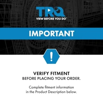 TRQ Heated Power Mirror for Toyota Sienna - Easy Installation