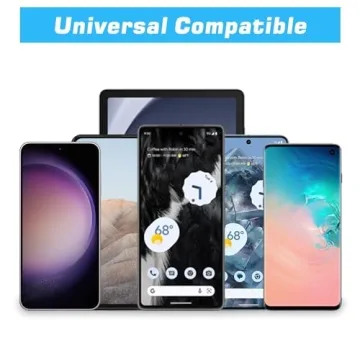 Dual Port USB Wall Charger 4-Pack for iPhone Android