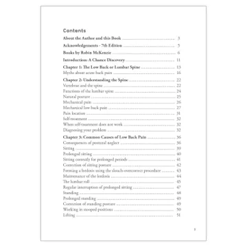 Treat Your Own Back: Your Guide to Pain Relief and Health