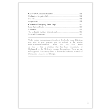 Treat Your Own Back: Your Guide to Pain Relief and Health