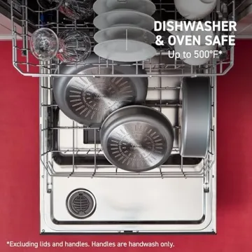 T-fal Ingenio Non Stick Cookware Set with Detachable Handle