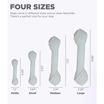 Petstages Outward Hound NewHide Small Dog Chew Toy