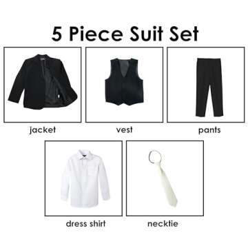 Spring Notion Boys' Elegant Dress Suit Set for Ages 3-8