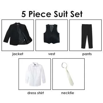 Spring Notion Boys' Elegant Dress Suit Set for Ages 3-8