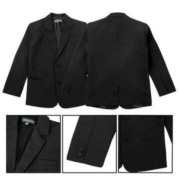 Spring Notion Boys' Elegant Dress Suit Set for Ages 3-8