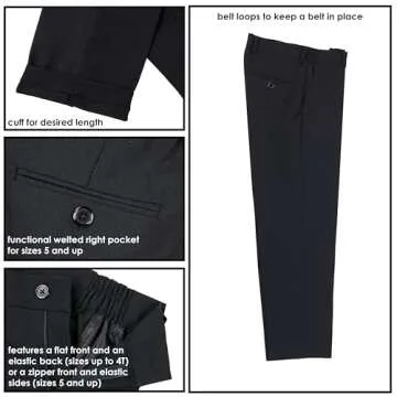 Spring Notion Boys' Elegant Dress Suit Set for Ages 3-8