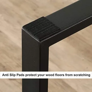 FOLUBAN Rustic Coffee Table for Living Room - Easy Assembly