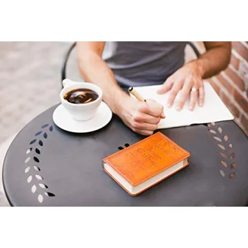 Jesus Calling Brown Leathersoft Devotional with Scripture