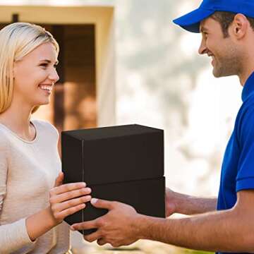 Poever Small Mail Boxes 25 Pack Eco-Friendly Shipping Solution