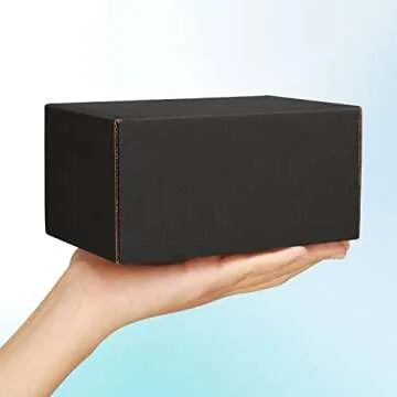 Poever Small Mail Boxes 25 Pack Eco-Friendly Shipping Solution