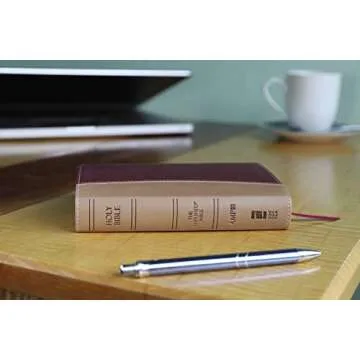 Amplified Holy Bible, Compact, Leathersoft, Tan/Burgundy: Captures the Full Meaning Behind the Original Greek and Hebrew